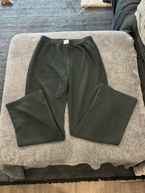 Parke waffle boxer pants - forest green - size L